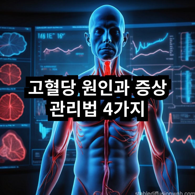  고혈당 원인과 영향 관리법 4가지