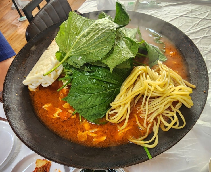  태백닭갈비 - 백종원 물닭갈비 3대 명인집이 태백 황지시장 근처에?