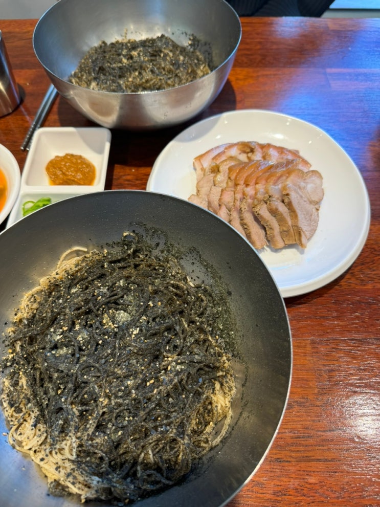  [고기리 막국수] 인생 들기름막국수 맛집 내돈내산 수육 추가 물막국수 후기 주말 웨이팅