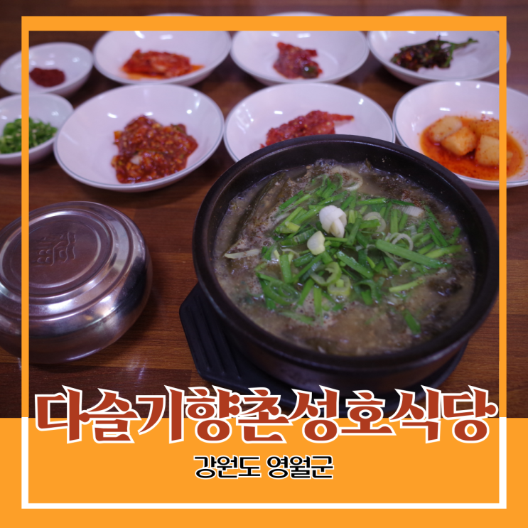 강원도 영월군) 다슬기 향촌 성호 식당 - 영월역 맞은편 기가 막힌 다슬기 해장국 맛집 강원도 영월군) 다슬기 향촌 성호 식당 - 영월역 맞은편 기가 막힌 다슬기 해장국 맛집