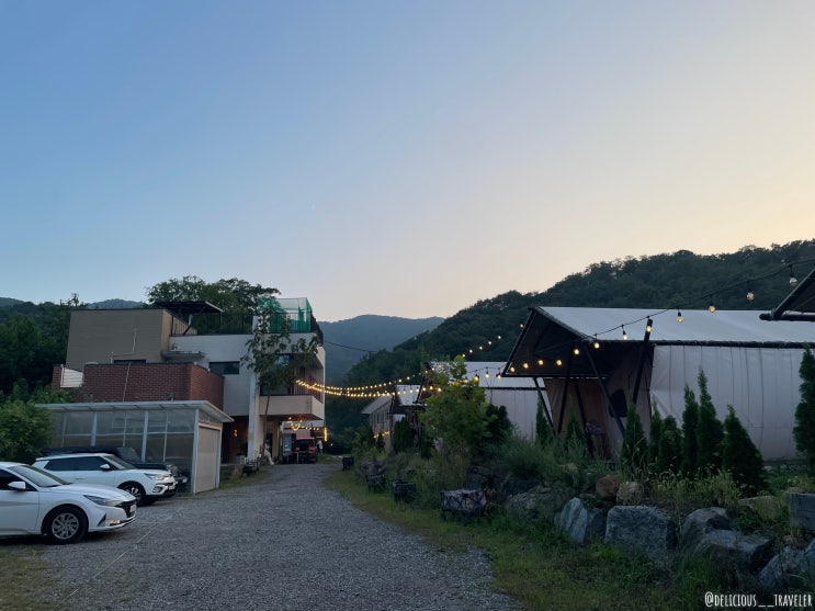  9월 일상 - 서초 글램핑 청계산장, 후쿠오카 여행 계획