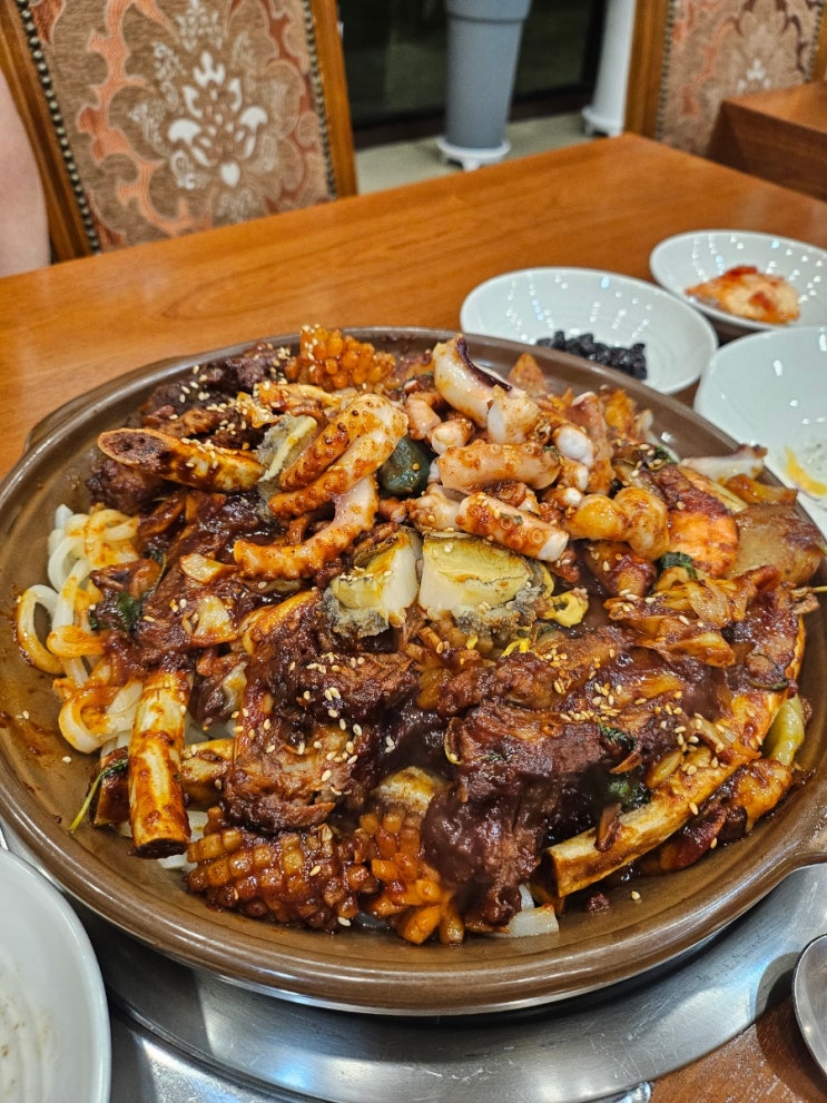  [사천 용현면 맛집] 내돈내산_해물가득 매콤한 갈비찜 300도씨해물갈비 사천점