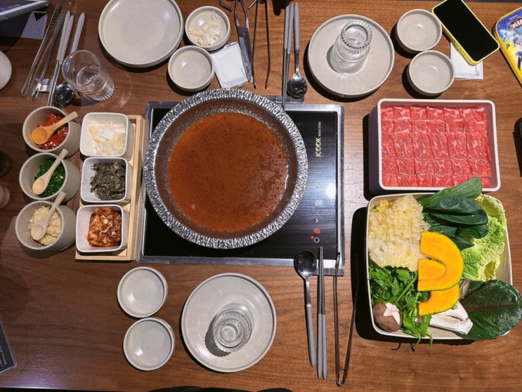  부천 원종동 샤브샤브 맛집 고급 샤브하우스 샤브온담
