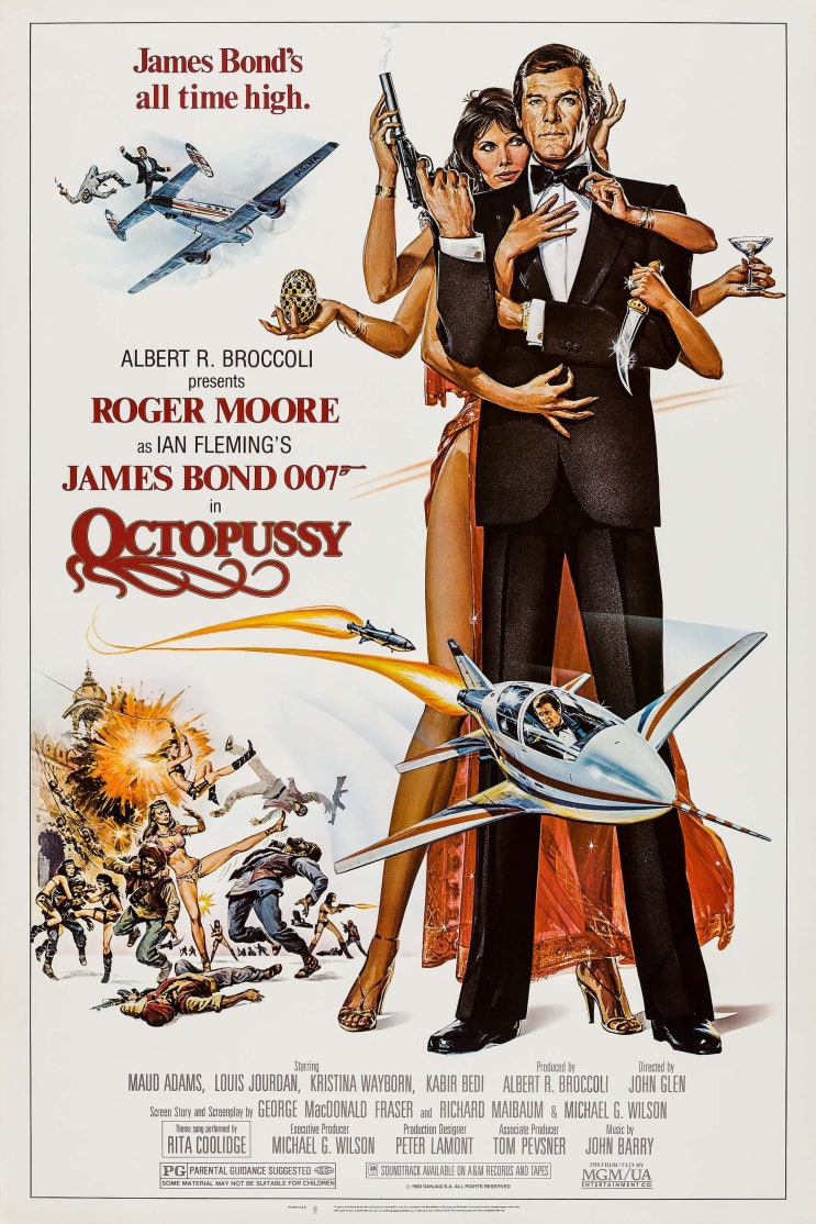  007 옥토퍼시(1983) - #13 현란한 액션과 치명적인 로맨스가 어우러진 첩보 스릴러