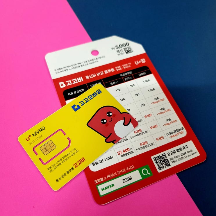  다이소 알뜰폰 유심 앤텔레콤 셀프개통법