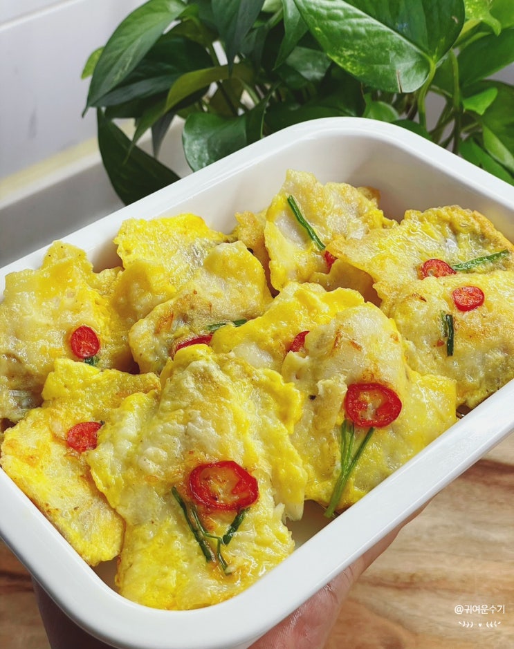  동태전 만드는법 냉동 동태전 해동 맛있게 하는법 레시피 명절전 만들기