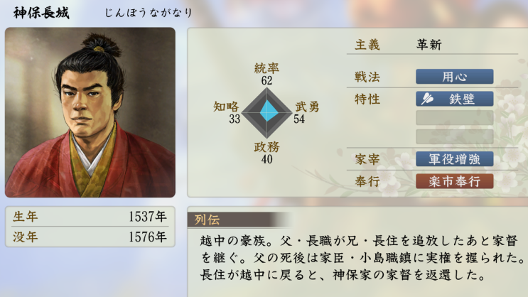  진보 나가나리(神保長城, 신보장성)