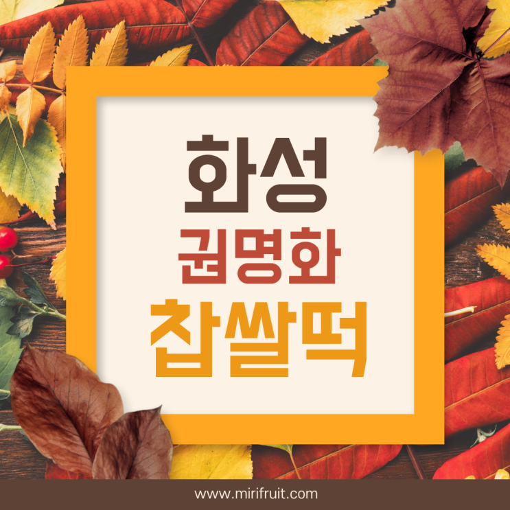  [화성]화성의 전통 찹쌀떡과 아늑한 카페 탐방: 권명화 수제떡과 카페 디안 후기
