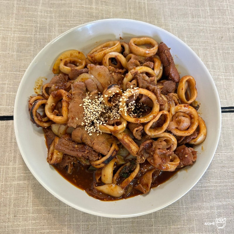 오삼불고기 만들기 백종원 오삼불고기 황금레시피 대패 오삼불고기 양념