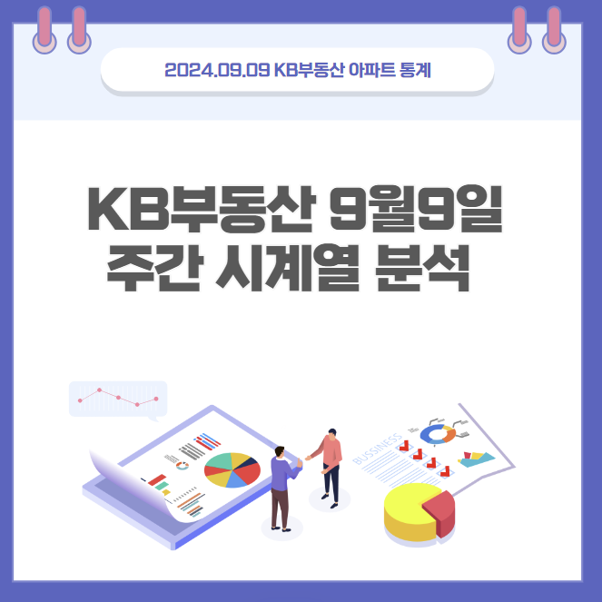  KB부동산 9월 9일 주간시계열