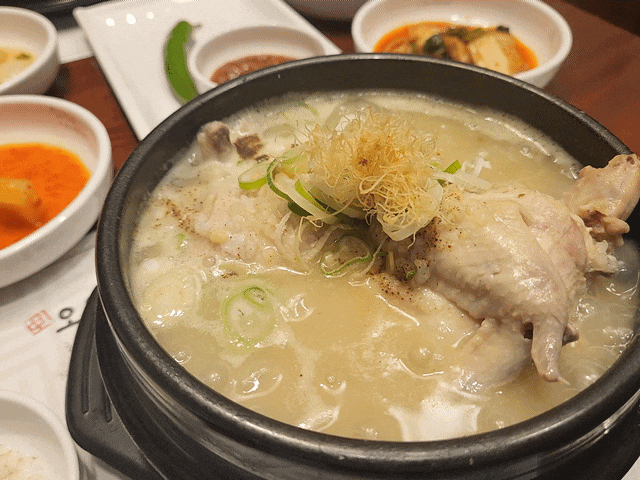  인천 송도 오이삼계탕 인천대입구역 맛집 녹두 삼계탕