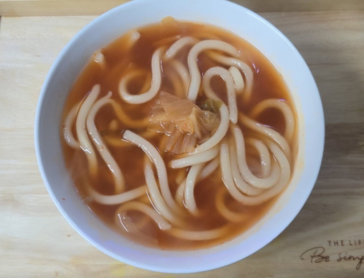  또조우동의 후속작 포장마차 우동 또조 김치우동