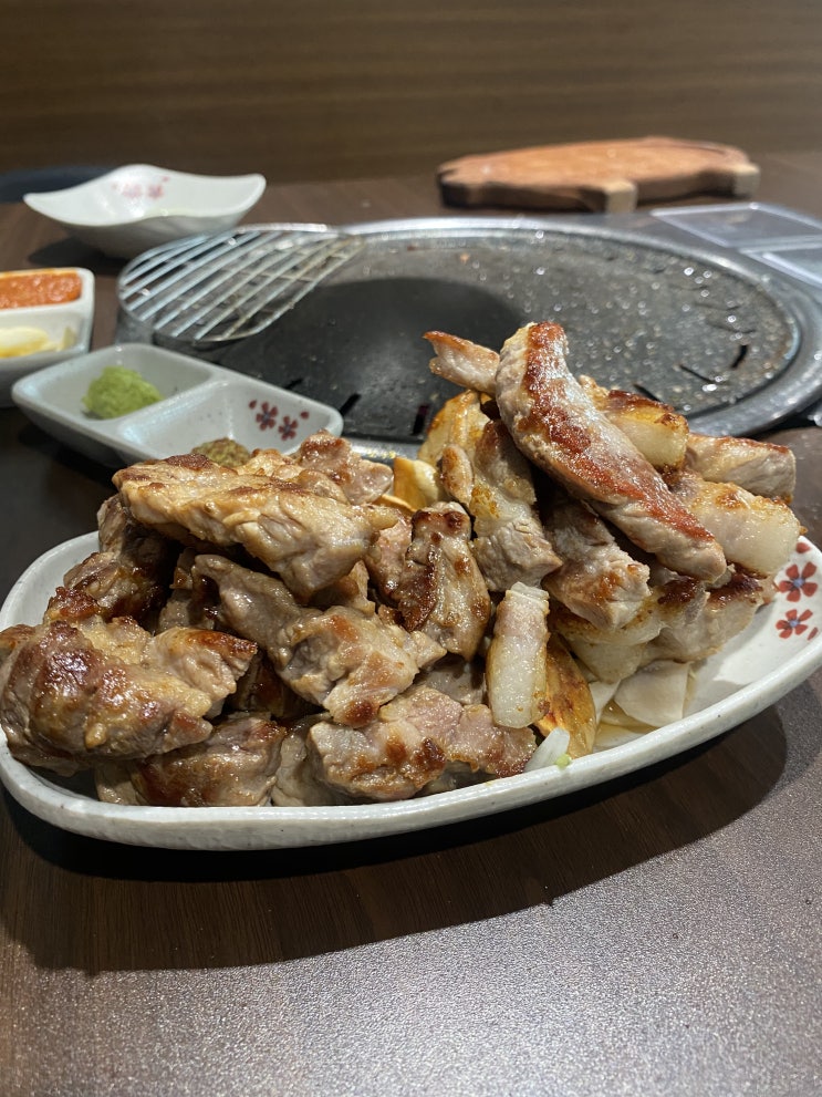  전북대 오일내 고기집혼밥 전북대 맛집 덕진동혼밥 오일내 낙엽살 목살 가보자고 전북대연중무휴고기집