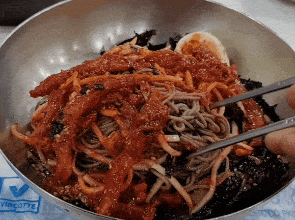  살얼음 동동 속초대표 동치미막국수 찐맛집여행, 진미막국수