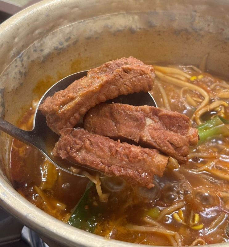  [성원식당] 모란역 등갈비 메밀전 맛집