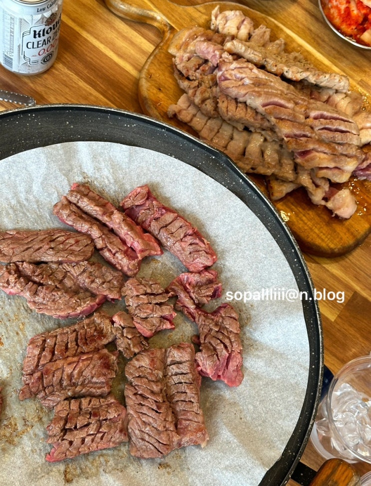  [명지 맛집] 밤부바베큐 | 캠핑감성 애견 동반 고기집 | 예약, 메뉴, 주차장 | 내돈내산