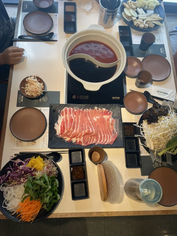  [ 부산 해운대 ] 장산역 샤브샤브 월남쌈 무한리필 맛집 샤브테이