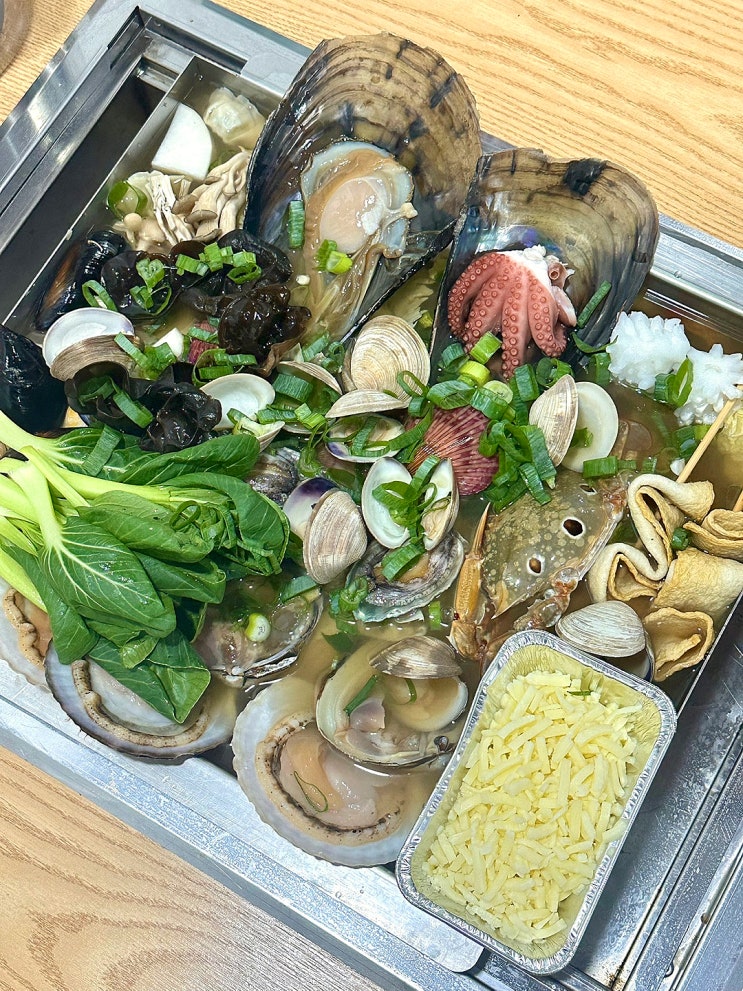  부산 초읍맛집 바다수퍼 해물천하조개구이찜 초읍점 술집