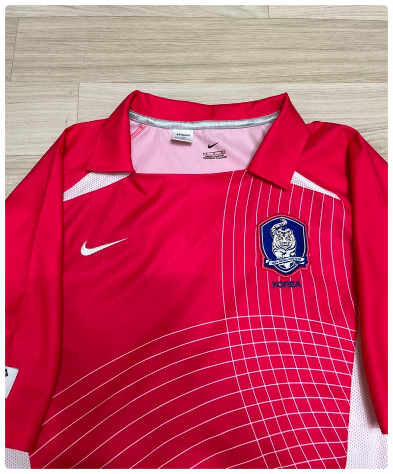 2002년 한일월드컵 나이키 대한민국 홈 레플리카 유니폼