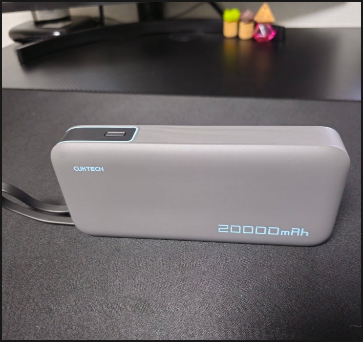 CUKTECH 55W 일체형 보조배터리 20000mAh 후기 CUKTECH 55W 일체형 보조배터리 20000mAh 후기