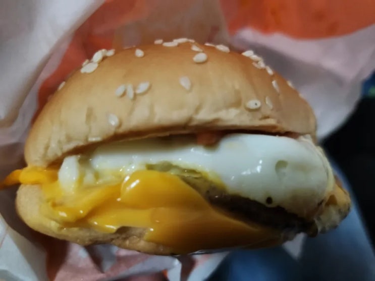  [휴일 점심] 일본 맥도날드 츠키미버거