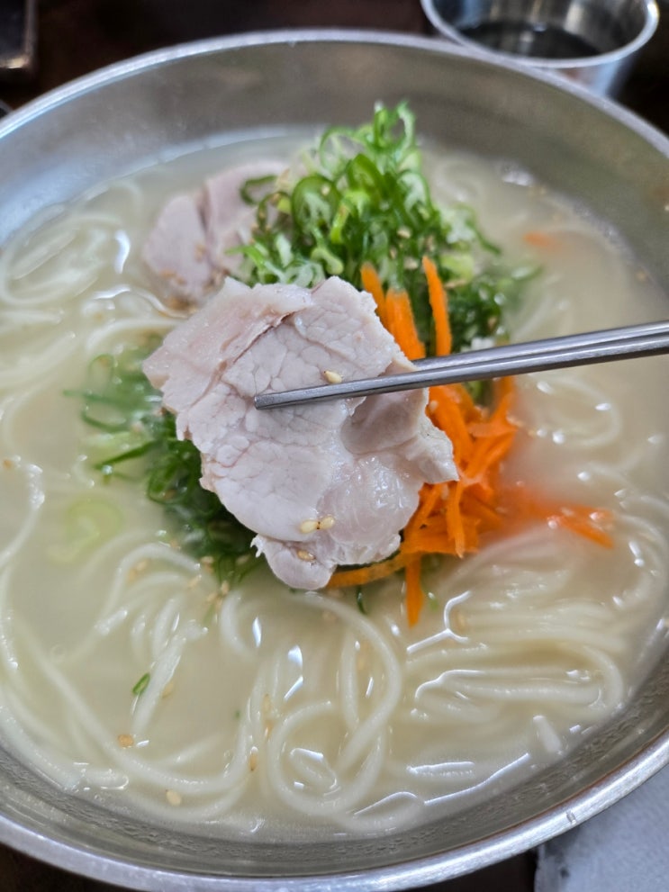  고기국수 애견동반 중문 맛집 맛존디 국수