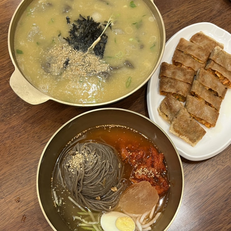  수원 가족모임 추천 막국수 맛집 대궐막국수