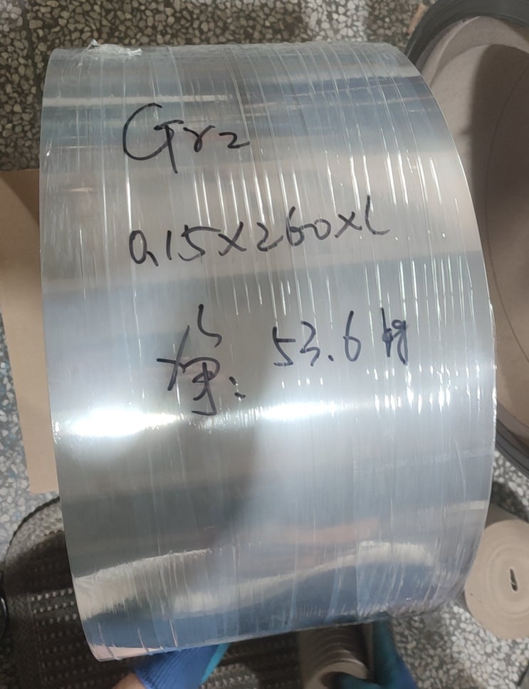  TITANIUM STRIP IN COIL FOR AMS4902 GR2