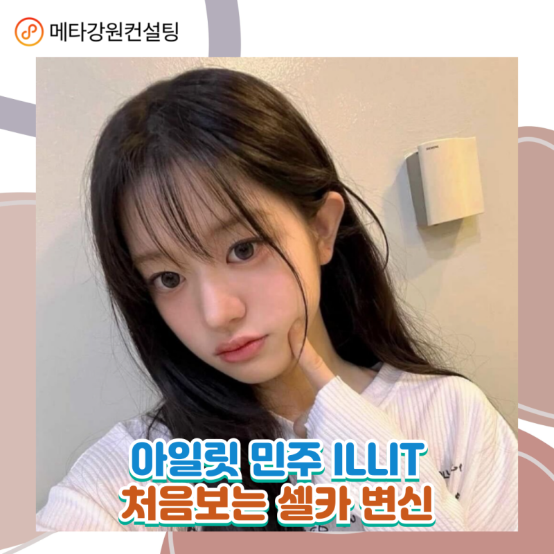 아일릿 민주 셀카 사진과 정보 - AI 카툰 변신