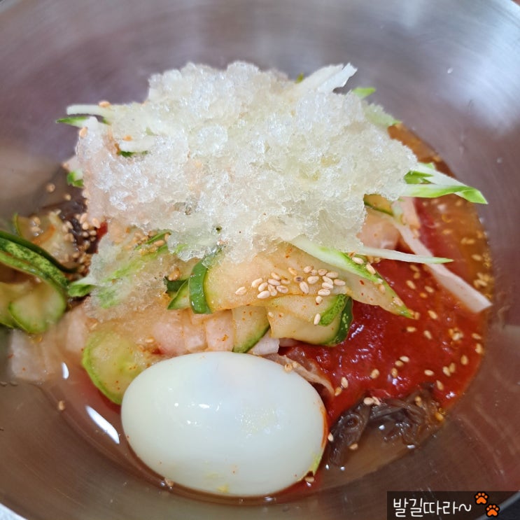  파주 금촌 맛집 '이조칡냉면' - 방탄소년단 방문한 곳 (내돈내산)