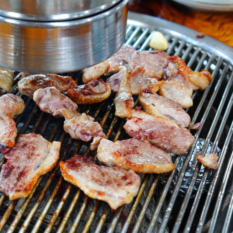  원주 오리고기 봉화산 유황오리 참 숯불구이, 자꾸 손이 가는 담백한 오리로스 원주단계동 맛집
