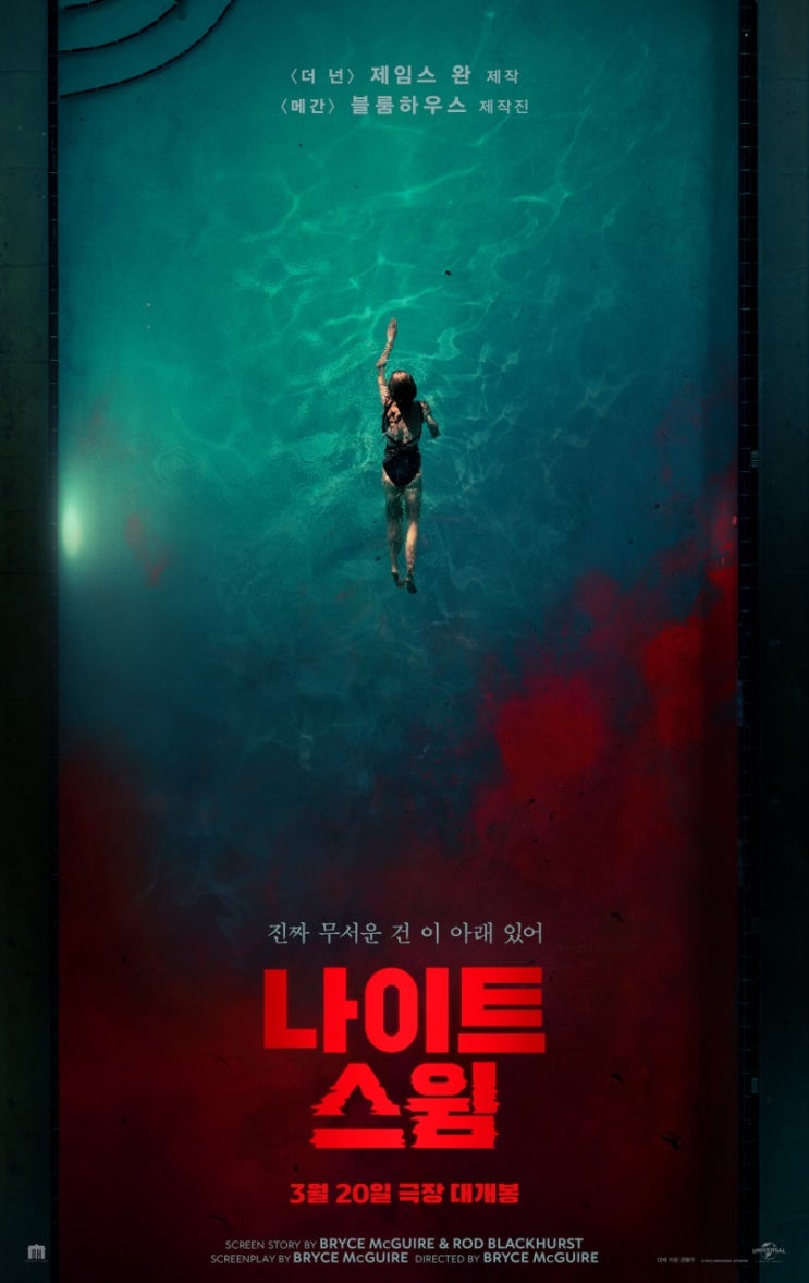  나이트 스윔(2024) - 제임스 완도 블룸하우스도 소용없는 지지부진한 공포