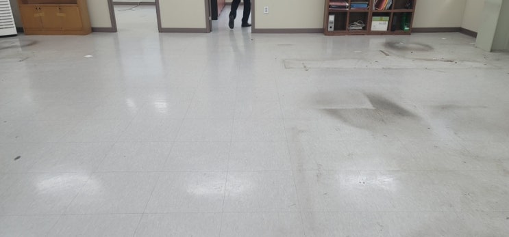  송파구 사무실 청소 및 왁스코팅 새 바닥과 같은 모습으로