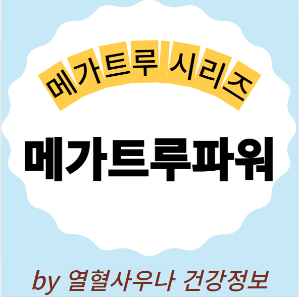  메가트루파워 가격 성분 완벽비교정리