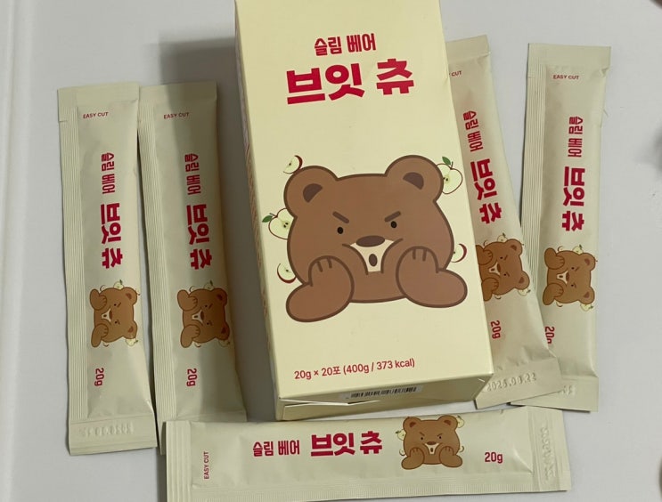 나트륨 조절 젤리 뉴베러 슬림베어 브잇츄