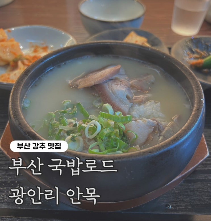  [부산 여행기] 남자친구 국밥로드 별 5개를 받은 광안리 미슐랭 돼지국밥 안목 웨이팅, 주차 및 솔직 후기