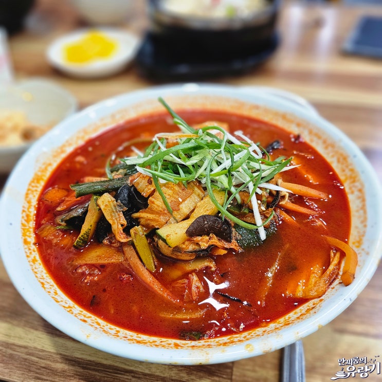  광명 또와요짬뽕 자극적인 순두부 짬뽕 해물누룽지탕 후기