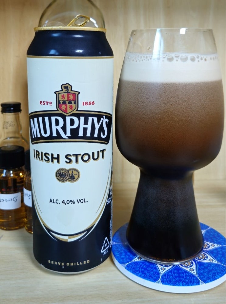  머피스 아이리쉬 스타우트 (Murphy's Irish Stout) + 슈피겔라우 맥주 잔