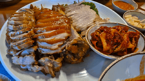  강남 족발 맛집 강남구청역 회식 추천 팔당족발