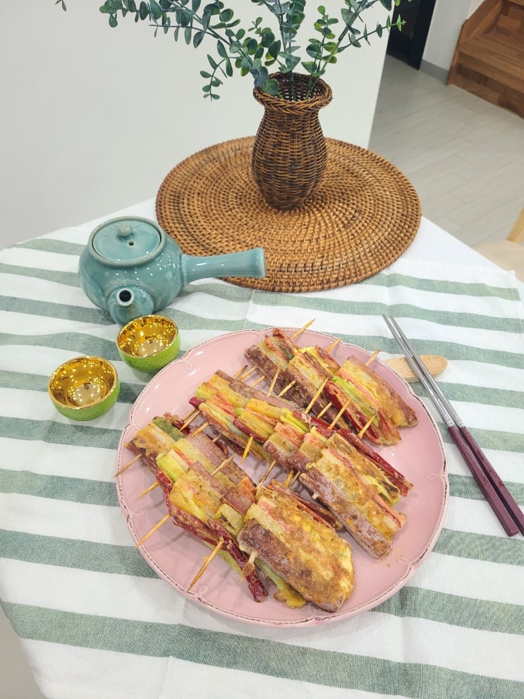  고기 없이 만드는 산적 만들기 산적 꼬치 역사와 재료의 다양성 명절음식 아니어도 좋은
