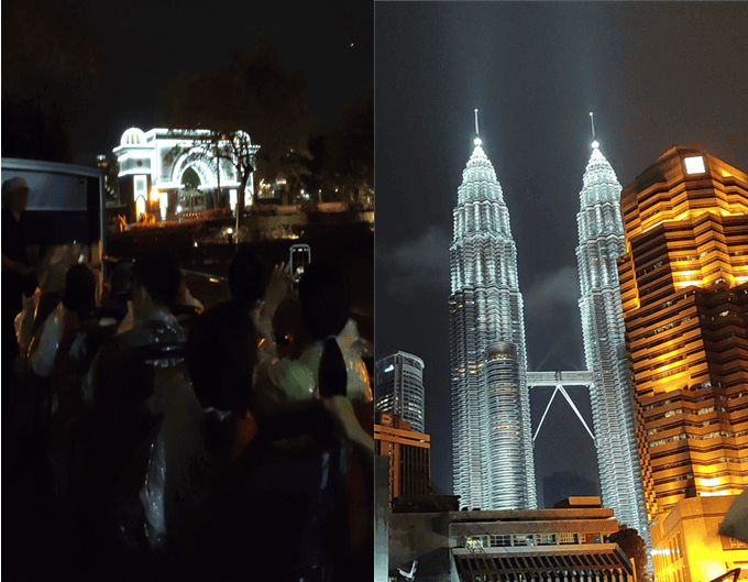  쿠알라룸푸르 KLIA2 KL Sentral 이동 시내 야경투어