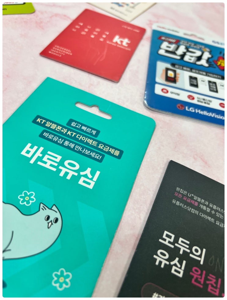  온라인 선불유심 개통 방법 총정리