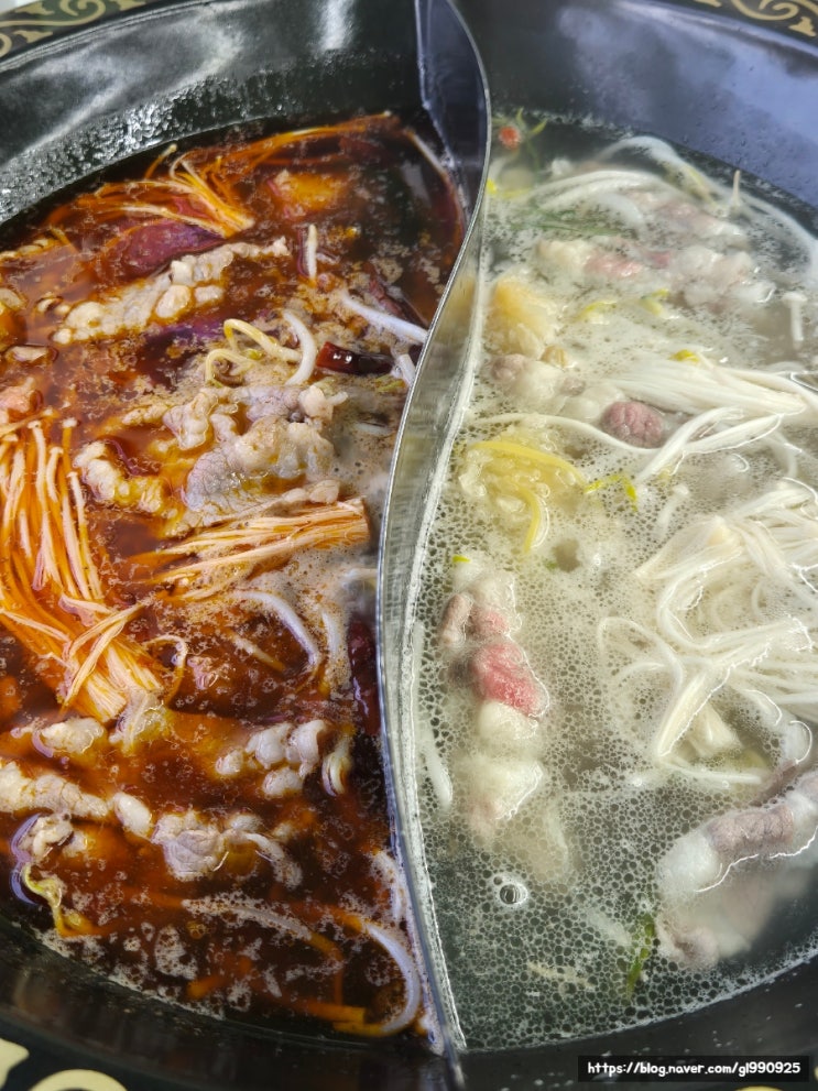  [울산 삼산] 중국 로컬 느낌의 무한리필 삼산 훠궈 맛집 '구룡성훠궈&마라탕'