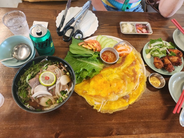  꿍냐우 행궁점.반세오 베트남음식 맛있게 먹은후기