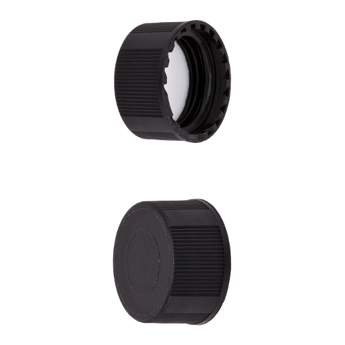  [플라스틱] 9-425mm 블랙 클로즈드 스크류 캡 9-425mm Black Closed Screw Cap