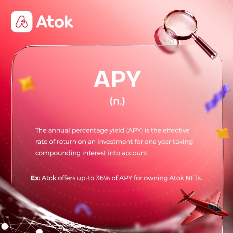 ️ATOK(아톡) NFT구매시 연간수익률은?