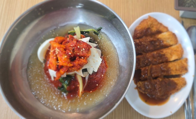  수유에 숨은맛집 골목냉면애돈까스