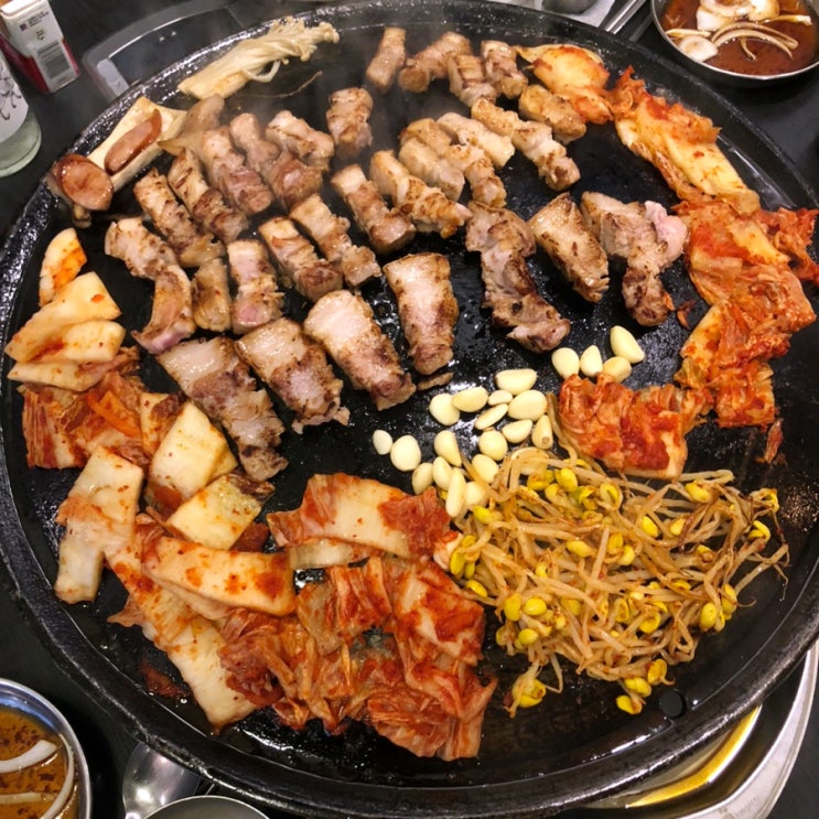  주안 삼겹살 맛집 솥뚜껑생삼겹살그집 가성비 좋고 주차 가능