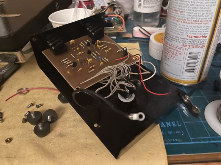  EHX Big Muff Pi Russian - 풋스위치 교체