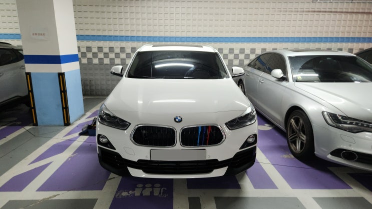  BMW X2 카인원12.3인치 안드로이드 올인원 장착